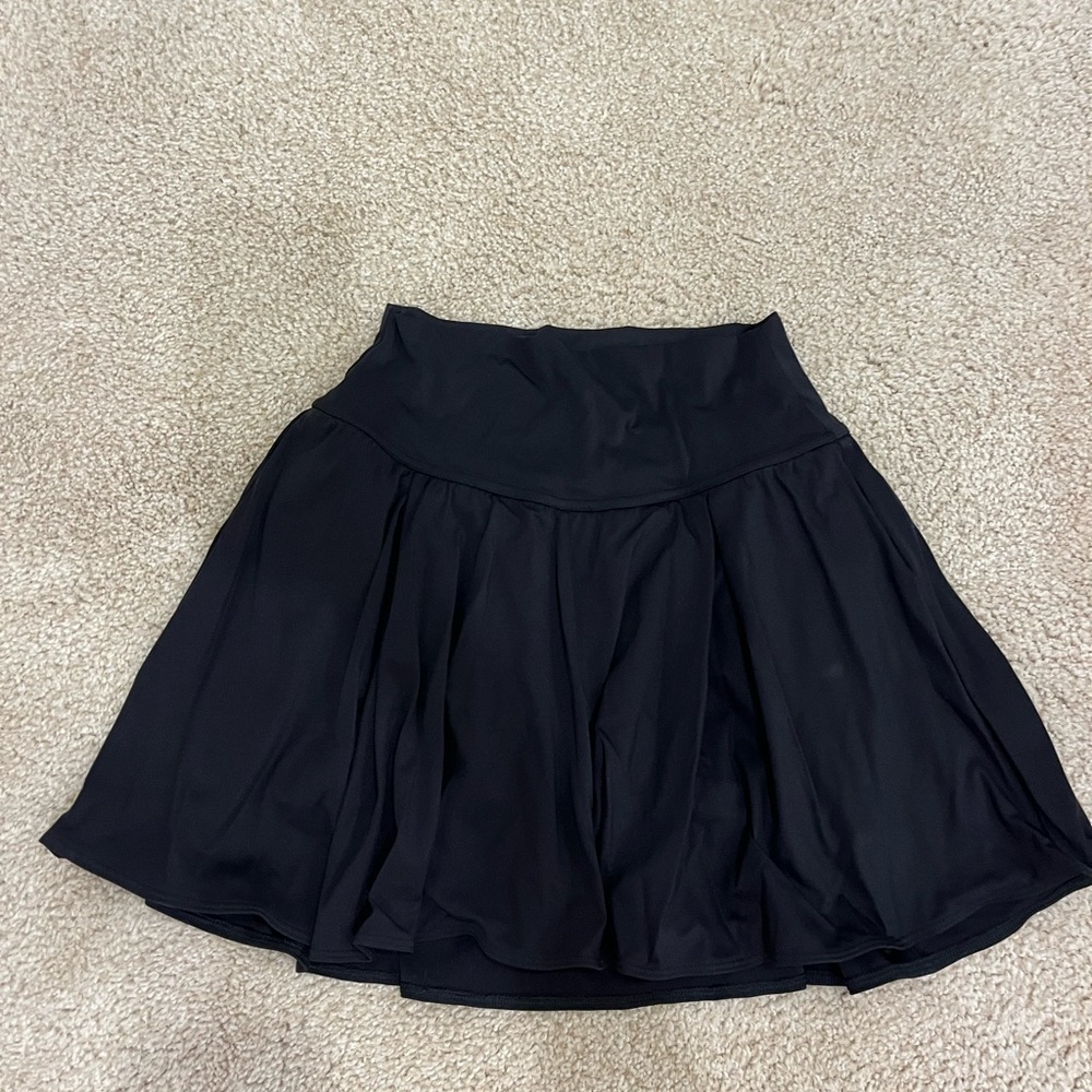 Gilly Hicks Black Skater Skirt